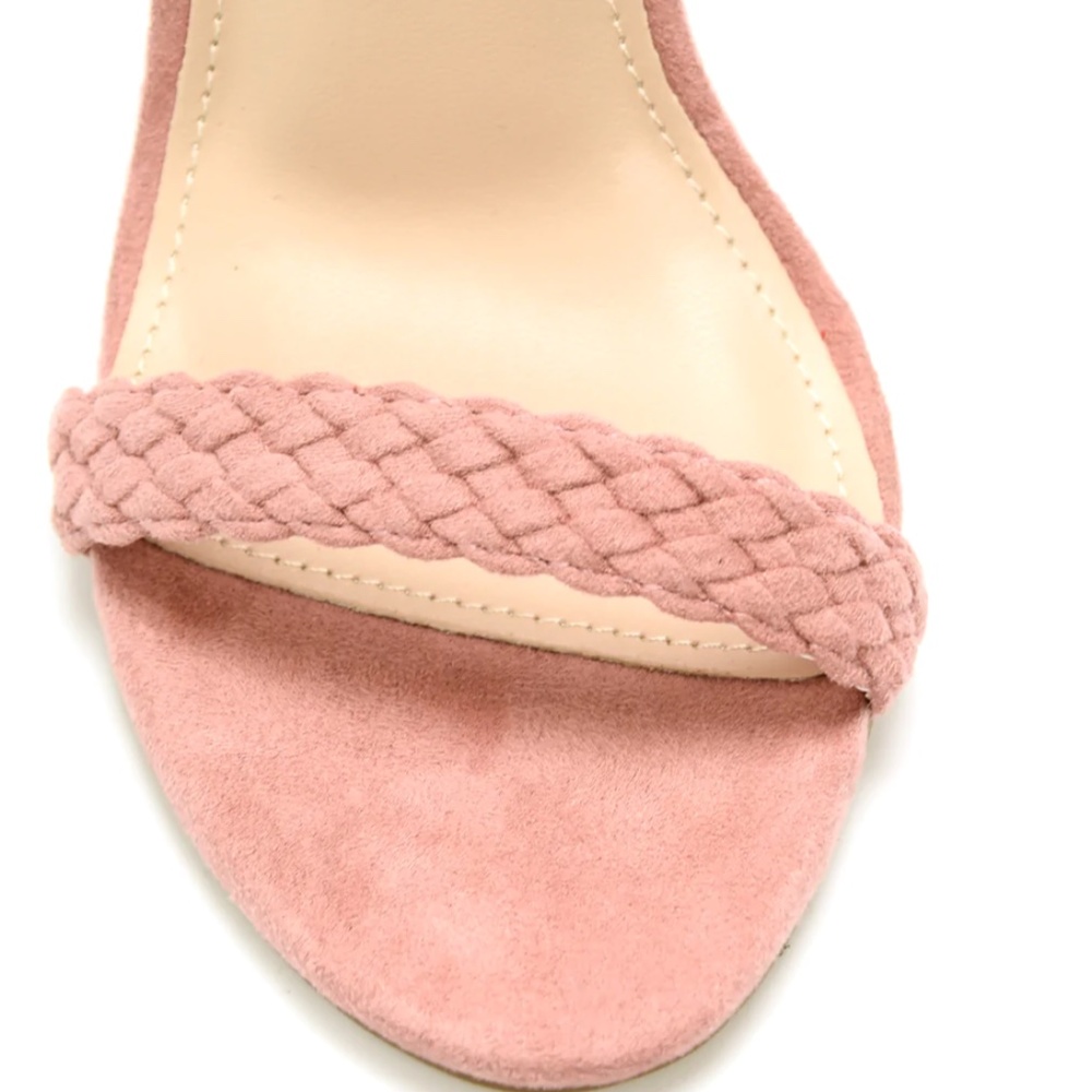 Fashion Nova Set Fire Heeled Sandal - Blush (NWOB) - Picture 7 of 15